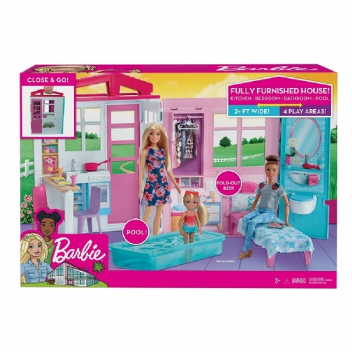 Barbienin Taşınabilir Portatif Evi Toys Farm